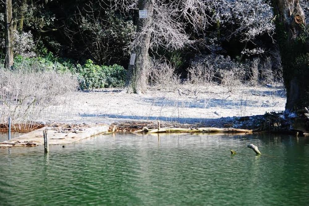 The small anchorage of Isola Minore on Lake Trasimeno isolaminore