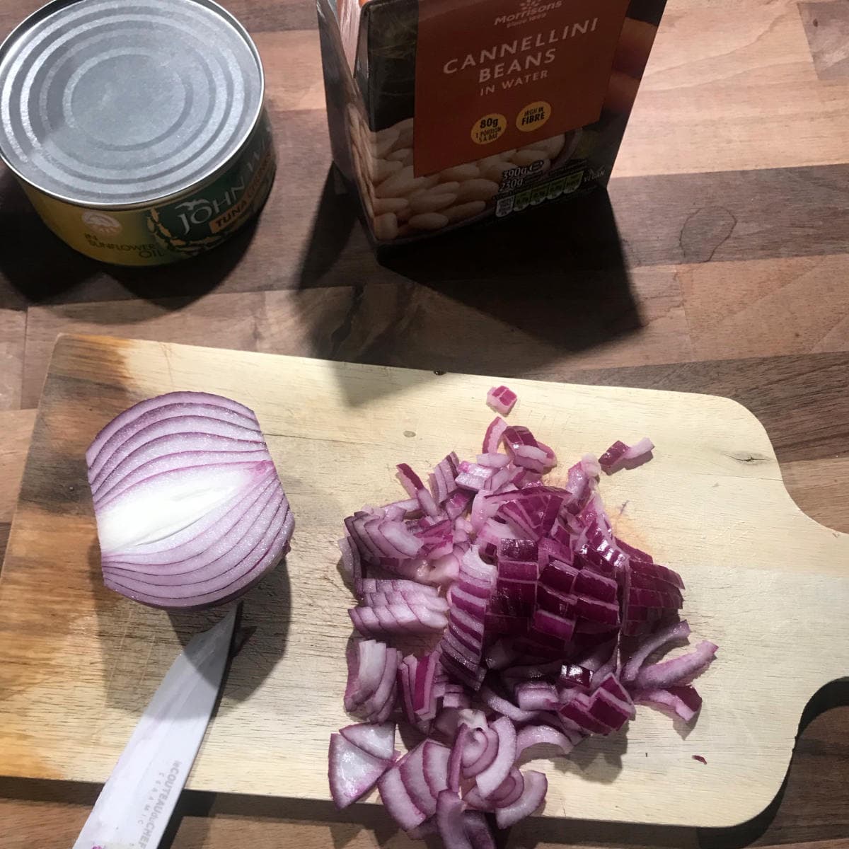 Pasta with Cannellini Beans and Tuna