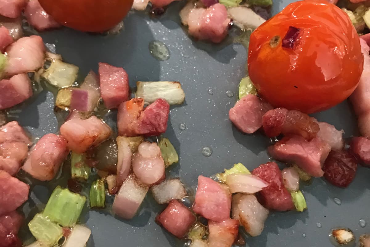 Pancetta looking good